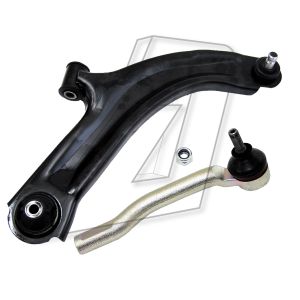 For Nissan Note Front Right Suspension Control Arms with Anti Roll Bar Link 54501-AX600