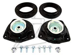 Nissan Qashqai Front Left and Right Suspension Top Mounts with Bearings Kit