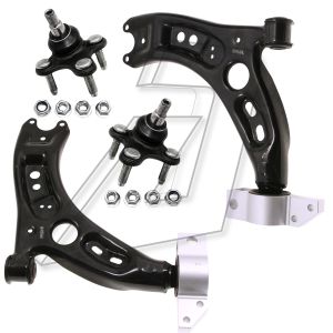 Skoda Octavia Front Left and Right Suspension Control Arm With Ball Joint and Bushes 1K0407151AH