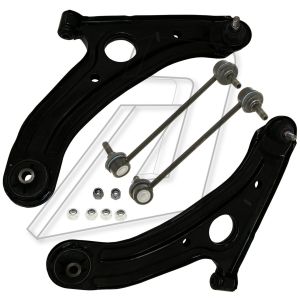 Front Left and Right Control Arms and Anti Roll Bar Links Kit 54500-1C000