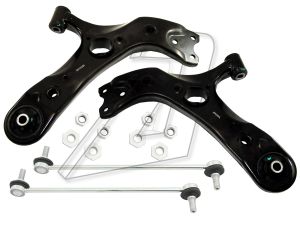 Toyota Auris Front Left and Right Wishbones with Ball Joints Stabiliser Drop Link 4806912300