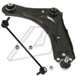 For Renault Scenic / Grand Scenic Front Right Suspension Control Arm and Stabiliser Link 54500-9207R