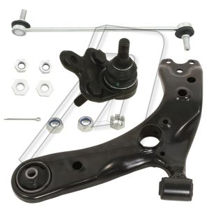 Toyota Prius Front Left Suspension Control Arms with Ball Joint and Drop Link 48820-02070