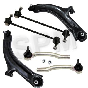 Front Left and Right Suspension Control Arms with Tie Rod End  Anti Roll Bar Link RPNIKIT37
