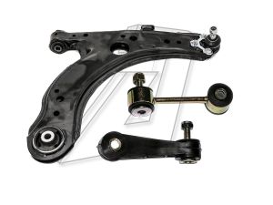 Audi A3 Front Right Suspension Control Arm Anti Roll Bar Link 1J0411315C