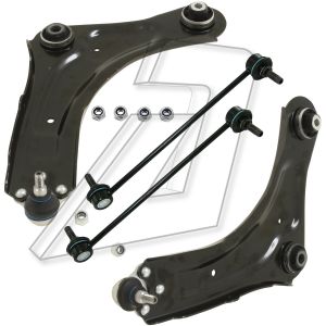 For Renault Scenic / Grand Scenic Front Left and Right Suspension Control Arm and Drop Link 54501-8194R