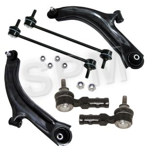 Front Left and Right Suspension Control Arms Wishbone Tie Rod End Stabiliser Link RPNIKIT36