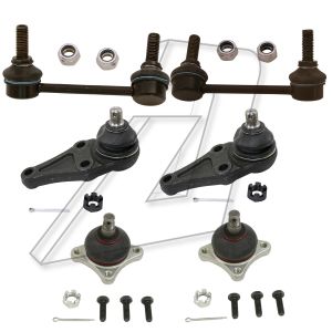 Mitsubishi Pajero/Shogun Front Left and Right Stabiliser Link and Ball Joint MR418052
