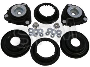 Ford Mondeo Mk3 Front Left and Right Suspension Top Mounts with Bearings Kit