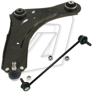 For Renault Megane / CC / Grandtour Front Left Suspension Control Arm and Anti Roll Bar Link 54501-8194R