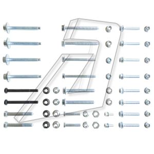 Audi A4 and A6 52 Various Replacement Bolts and Nuts Kit for Front Suspension ANDB-52-KIT