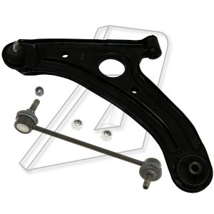 Front Left Control Arms and Anti Roll Bar Links Kit 54500-1C000