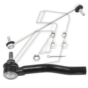 Toyota Auris Front Right Wishbones with Ball Joints Stabiliser Drop Link 4806812300