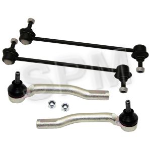 Front Left and Right Suspension Control Arms with Anti Roll Bar Link RPNIKIT40