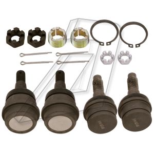 JEEP Wrangler Mk3 Front Left and Right Ball Joints Kit 54500-1C000