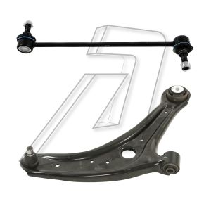 Ford Fiesta Front Left Wishbone and Stabiliser Link 2201372